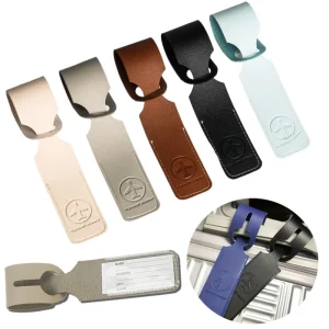 Leather Luggage Tag for Bags,  Suitcase Identifier