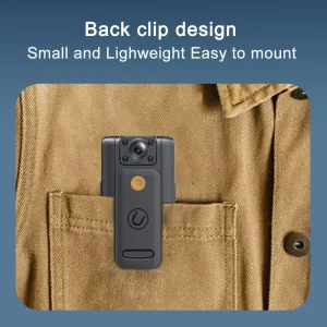 2K WiFi Video Recorder Wearable Body Camera with Night Vision Laser Infrared Action Camera