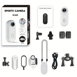 4K Thumb Action Camera,