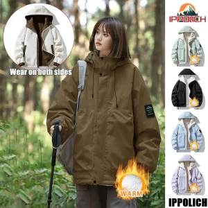 Women Hiking Jacket Winter Outdoor